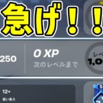 【レベル上げ無限XP】誰でも1000レベルに行ける方法！！急げ！【フォートナイト】【チャプター5】