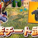 誰でもチーターになれるお手軽チート武器が普通に強すぎた！！！【フォートナイト / Fortnite】