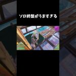 ソロ終盤がうますぎる【フォートナイト/FORTNITE】