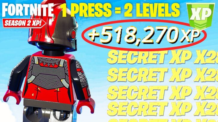 New CRAZY Fortnite XP GLITCH to Level Up Fast in Chapter 5 Season 2!