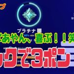 【フォートナイト/Fortnite】PCキーマウ65歳テルポンばあやん～今日はランクを上げることができました～ランクで3ポンできたのはうれしかったです！！