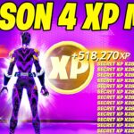 CRAZIEST SEASON 4 Fortnite XP GLITCH Map to LEVEL UP FAST in Chapter 5 Season 4!