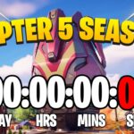 FORTNITE CHAPTER 5 SEASON 4 COUNTDOWN LIVE🔴 24/7 & Live Event!