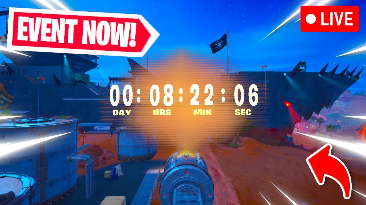 FORTNITE EVENT COUNTDOWN LIVE 24/7 & Fortnite Chapter 5 Season 4