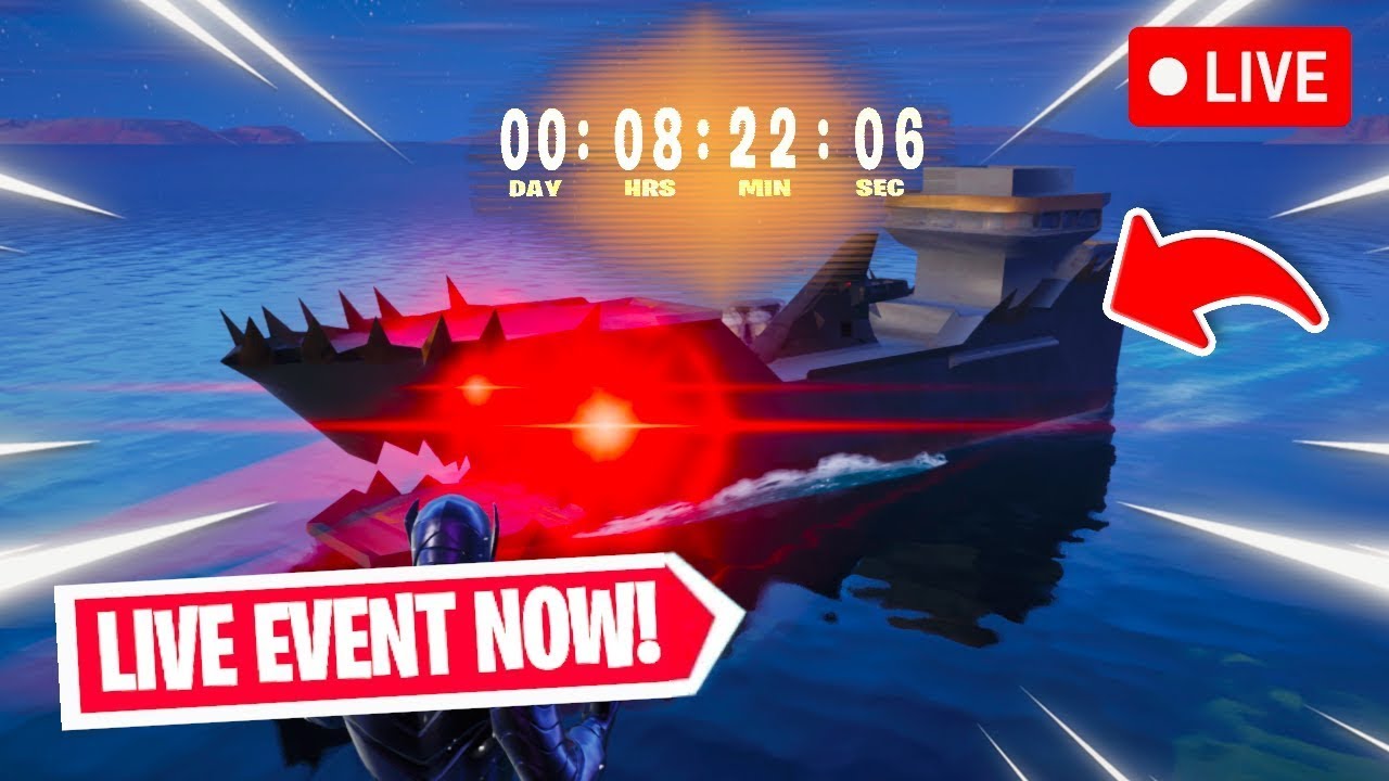 FORTNITE EVENT COUNTDOWN LIVE 24/7 & Fortnite Chapter 5 Season 4