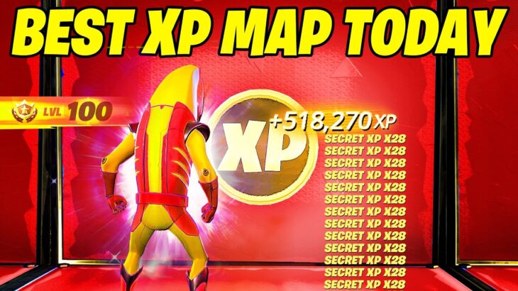 INSANE Fortnite XP GLITCH Map to LEVEL UP FAST in Chapter 5 Season 4!