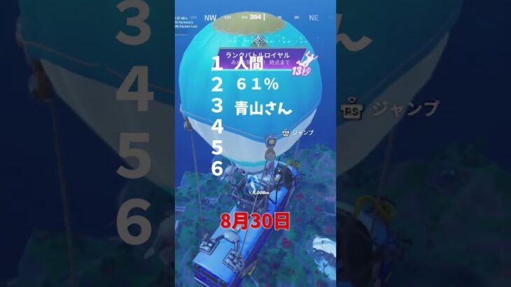 最後まで残ったらアンリアルらしい．．． #fortnite #switchフォートナイト #スイッチ勢必見 #ゆっくり実況　#shorts