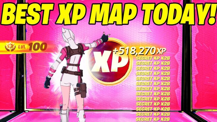 CRAZIEST Fortnite XP GLITCH Map to LEVEL UP FAST in Chapter 5 Season 4