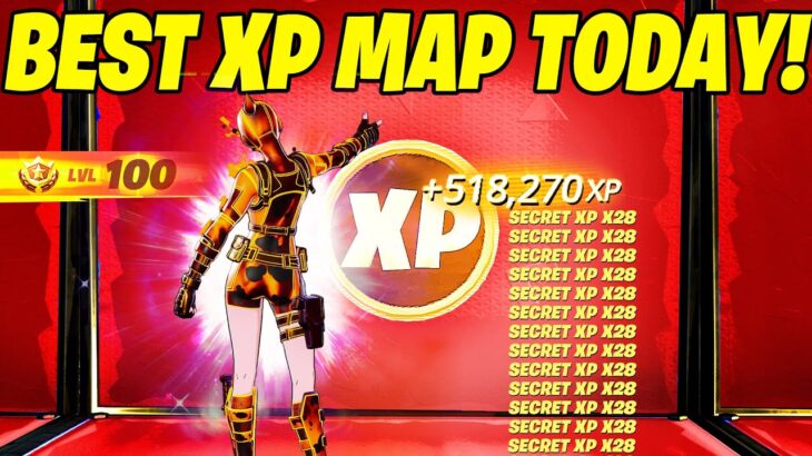 EASIEST Fortnite XP GLITCH Map to LEVEL UP FAST in Chapter 5 Season 4