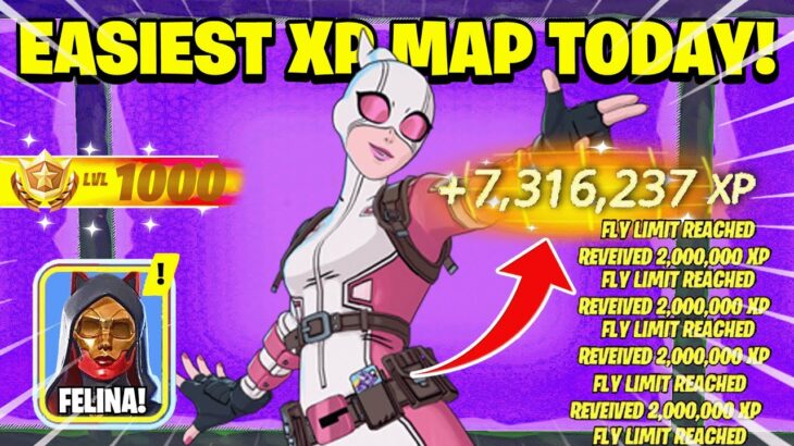 BEST Fortnite XP GLITCH Map to LEVEL UP FAST in Chapter 5 Season 4!