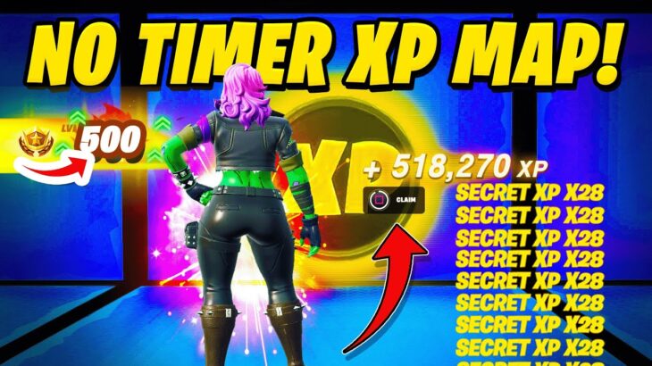 BEST *NO TIMER* Fortnite XP GLITCH Map to LEVEL UP FAST in Chapter 5 Season 4!