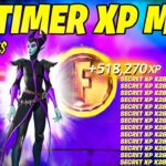 BEST NO TIMER Fortnite XP GLITCH Map to LEVEL UP FAST in Chapter 5 Season 4 (Get Felina Skin)