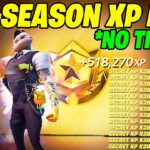 BEST NO TIMER Fortnite XP GLITCH Map to LEVEL UP FAST in Chapter 5 Season 4 (Get Felina Skin)