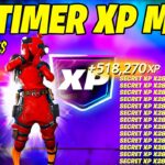 CRAZIEST NO TIMER Fortnite XP GLITCH Map to LEVEL UP FAST in Chapter 5 Season 4 (Get Felina Skin)