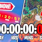 FORTNITE EVENT COUNTDOWN LIVE🔴 24/7 & In-game Event Right Now!