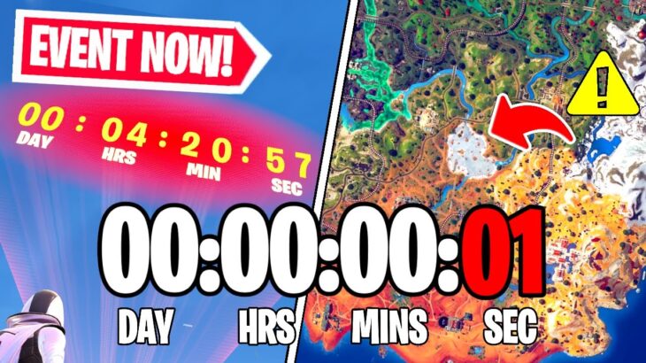 FORTNITE EVENT COUNTDOWN LIVE🔴 24/7 & In-game Event Right Now!