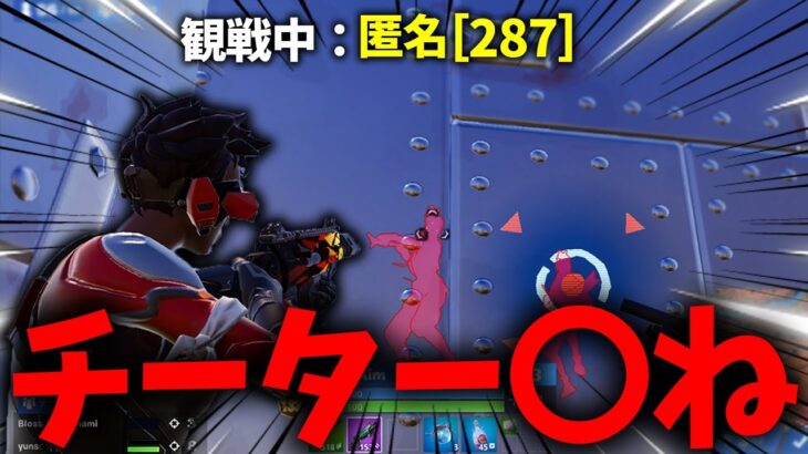 【公式大会】最強韓国プロのふりをしてチートを使うトリオが悪質すぎる・・・【Fortnite/フォートナイト】