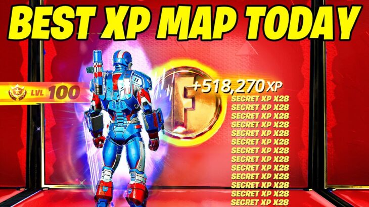 INSANE Fortnite XP GLITCH Map to LEVEL UP FAST in Chapter 5 Season 4 (Get Free Felina Skin FAST!)