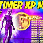 INSANE NO TIMER Fortnite XP GLITCH Map to LEVEL UP FAST in Chapter 5 Season 4 (Get Felina Skin!)