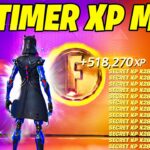 INSANE NO TIMER Fortnite XP GLITCH Map to LEVEL UP FAST in Chapter 5 Season 4 (Get Free Felina Skin)