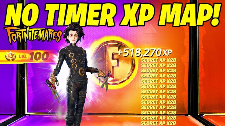 LEGIT NO TIMER Fortnite XP GLITCH Map to LEVEL UP FAST in Chapter 5 Season 4 (Get Felina Skin)