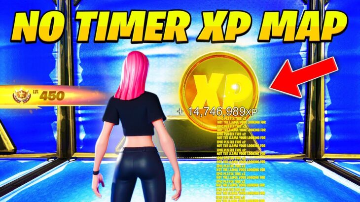 New *NO TIMER* Fortnite XP GLITCH to Level Up Fast in Chapter 5 Season 4! (500k XP)