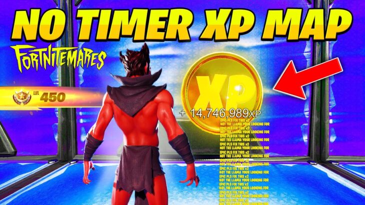 New *NO TIMER* Fortnite XP GLITCH to Level Up Fast in Chapter 5 Season 4! (500k XP)