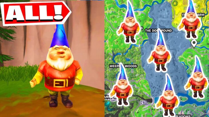 All Gnomes locations in Fortnite Remix – Find the hidden Gnomes Quest