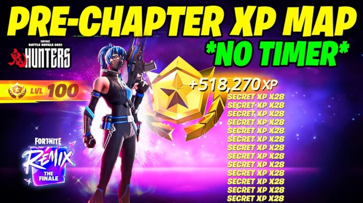 BEST SEASON REMIX Fortnite XP GLITCH Map to LEVEL UP FAST in Chapter 5 Season 5!