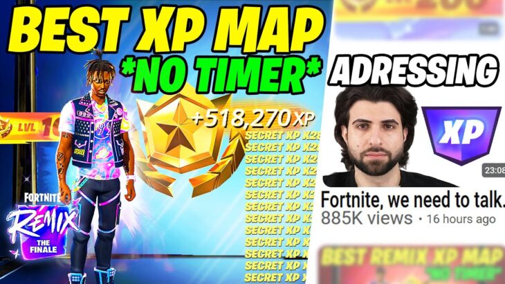 CRAZIEST SEASON REMIX Fortnite XP GLITCH Map to LEVEL UP FAST in Chapter 5 Season 5!