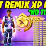 CRAZY SEASON REMIX Fortnite XP GLITCH Map to LEVEL UP FAST in Chapter 5 Season 5!