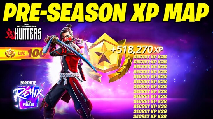 CRAZY SEASON REMIX Fortnite XP GLITCH Map to LEVEL UP FAST in Chapter 5 Season 5!