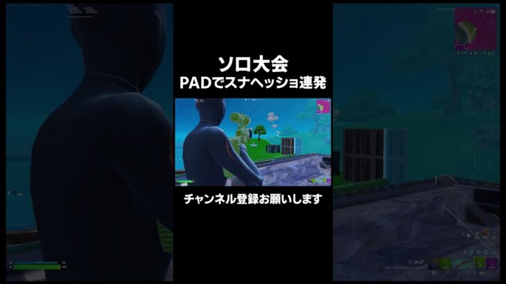 ソロ大会でスナヘッショ連発！？！？【FORNITE/フォートナイト】 #フォートナイト #fortnite