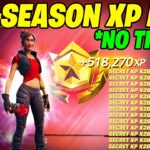 LAST NO TIMER Fortnite XP GLITCH Map to LEVEL UP FAST in Chapter 5 Season 4 (Get Felina Skin)