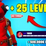 LEVEL UP FAST with This Fortnite XP GLITCH Map in Chapter 5 Season 4!