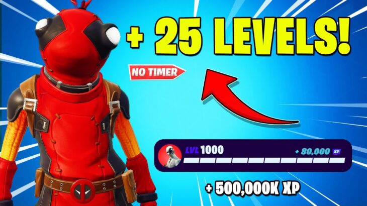 LEVEL UP FAST with This Fortnite XP GLITCH Map in Chapter 5 Season 4!