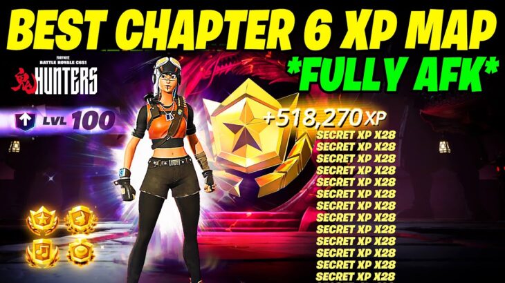 BEST CHAPTER 6 Fortnite XP GLITCH Map to LEVEL UP FAST in Chapter 6 Season 1!