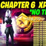 CHAPTER 6 Fortnite XP GLITCH Map to LEVEL UP FAST in Chapter 6 Season 1! (NO TIMER)