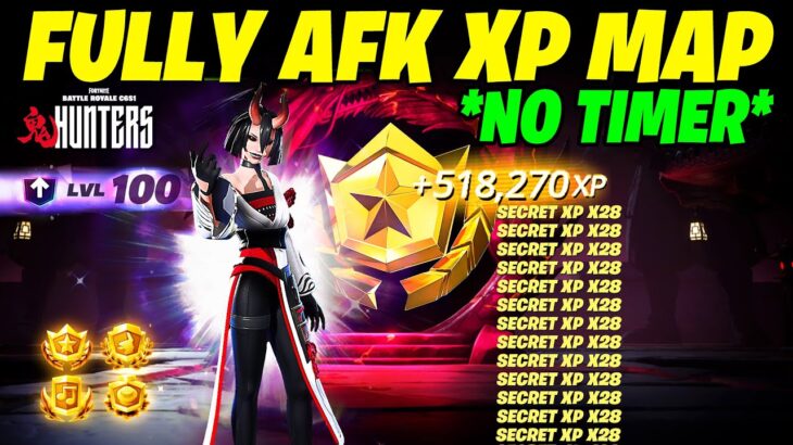 *FULLY AFK* CHAPTER 6 Fortnite XP GLITCH Map to LEVEL UP FAST in Chapter 6 Season 1!