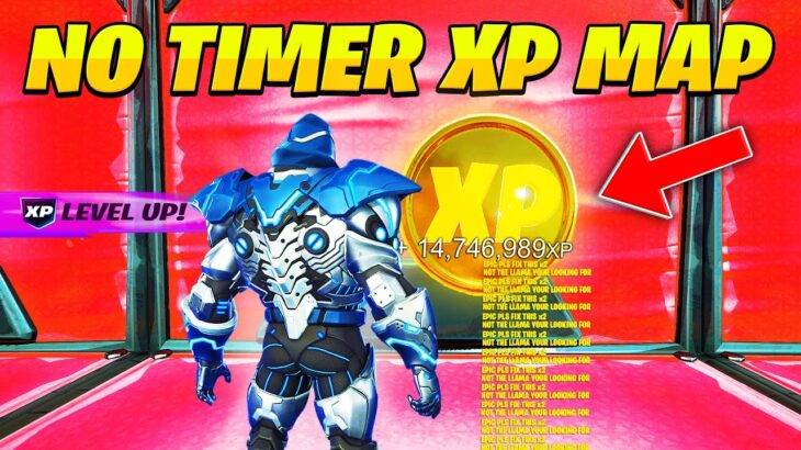 *GAME BREAKING* NO TIMER XP GLITCH Map to LEVEL UP FAST (Fortnite Chapter 6)