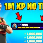 *GAME BREAKING* NO TIMER XP GLITCH Map to LEVEL UP FAST (Fortnite Chapter 6)