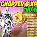 INSANE NO TIMER OG CHAPTER 6 Fortnite XP GLITCH Map to LEVEL UP FAST in Chapter 6 Season 1!