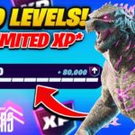 *BRAND NEW* GAME BREAKING FORTNITE XP GLITCH Map to LEVEL UP FAST