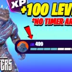 CRAZY *GODZILLA* FORTNITE XP GLITCH to FARM & LEVEL UP FAST in Chapter 6 SEASON 1!