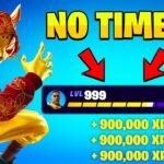 *GAME BREAKING* NO TIMER XP GLITCH Map to LEVEL UP FAST (Fortnite Chapter 6)