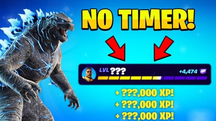 *GAME BREAKING* NO TIMER XP GLITCH Map to LEVEL UP FAST (Fortnite Chapter 6)