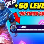 *NO TIMER AREA* GAME BREAKING FORTNITE XP GLITCH Map to LEVEL UP FAST in Chapter 6 Season 1!