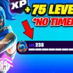 *No Timer* GAME BREAKING FORTNITE XP GLITCH Map to LEVEL UP FAST