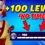 *No Timer* GAME BREAKING FORTNITE XP GLITCH Map to LEVEL UP FAST