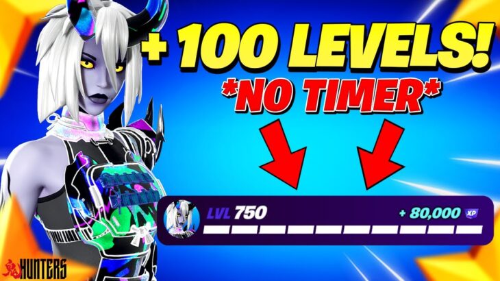 *No Timer* Game Breaking FORTNITE XP GLITCH Map to LEVEL UP FAST